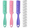 WeddHuis 3 PCS Tagliacapelli a pettine per sfollamento pettine per diradamento dei capelli rasoio a doppio lato con 10 lame di ricambio per capelli adulti e bambini taglio di capelli a casa