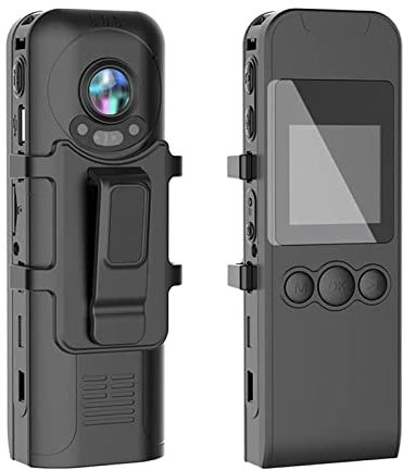 Caméscope numérique Mini caméras numériques Full HD 1080P corps Cam voiture tableau de bord enregistreur vidéo Webcam enregistrement en boucle caméscope Surveillance Videcam Capturez chaque instant de