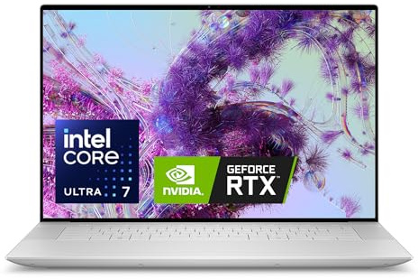 Dell XPS 16 (9640) Notebook Copilot+ 16,3'' FHD+ 120 Hz, Intel Core Ultra 7 Series 1, 16GB RAM, 1TB SSD, Nvidia GeForce RTX 4050, Windows 11 Home, Tastiera retroilluminata Italiana - Platino