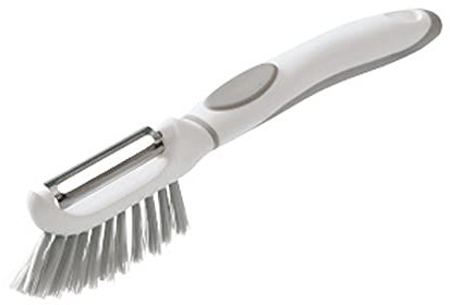 HGDXDP Pelafrutta Pelatore Multifunzionale in Acciaio Inox con Impugnatura Antiscivolo Integrata Dimensione 20.4 cm * 4.6 cm * 2.5 cm