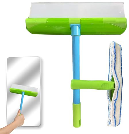 Raschietto per vetri da doccia, strumento di pulizia per specchio in silicone, raschietto per doccia per porte in vetro, per casa, bagno, cucina, porte a parete, parabrezza