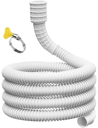 Tuyau d'entrée for Machine à laver, 5/6M, déshumidificateur, climatiseur Mobile, tuyau de vidange, unité externe AC, fuite d'eau, Tube en plastique(6 meters)