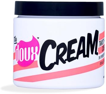 The Doux C.R.E.A.M. Twist & Curl Crème capillaire pour toutes les boucles, hydrate et réduit les frisottis 473 ml