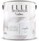 Crown ELLE DECORATION Angelic No. 606, 2,5 L, extra-matte Premium Wandfarbe für Innen, für Wände und Holz, hohe Deckkraft, Innenfarbe,reines kühles Weiß