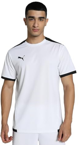 PUMA Uomo Shirt, Puma Bianco, Puma Nero, S