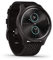 Garmin vívomove Style, Stylish Hybrid Smartwatch with Health and Fitness functions, Real Watch Hands, Hidden Colour Touchscreen Display and up to 5 days battery life, Graphite and Black (Renewed)