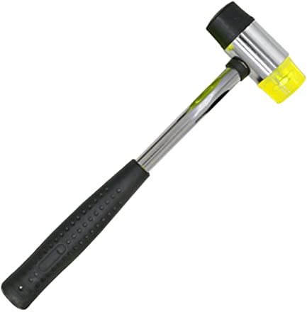 30 Mm Gummihammerhammer mit Doppelseitigem, Rutschfester Griff, Weicher Hammer, Heimwerkzeuge