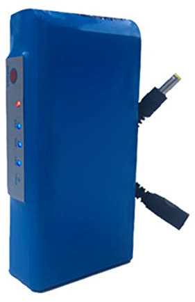 FREEDOH 12V Polymer Battery 3AH 4AH 5AH 6AH 7AH 9AH 12AH Portable Rechargeable Lithium Polymer Battery With Charger and DC5.5 * 2.1 Plug and Battery Level Display,12000mAh B