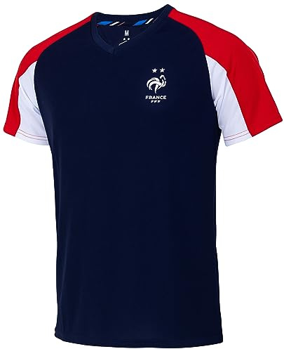 FFF Officiell kollektion tröja franska fotbollslaget, Färg: blå, L