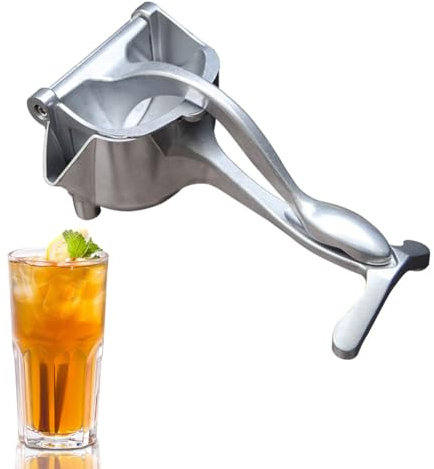 Saftpresse manuell als Zitronenpresse - Zitruspresse Manuell,Stabile Handpresse, Ideale Zitruspresse,spülmaschinengeeigneter Entsafter,Saftpresse für Zitronen, Orangen, Limetten, Granatäpfel