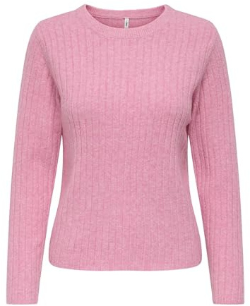 ONLY Onljeanett Life Ls Rib O-Neck CC KNT Onljeanett Life Ls Rib O-Neck CC KNT Femme (Lot de 1)