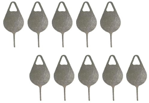 Suammiitstrieadea 100pcs Sim Card Vassoio Espulsori Accessori Del Telefono Cellulare Strumenti di Rimozione Universale Mobile Aperto Aghi Chiave Squisita Piccolo Pin