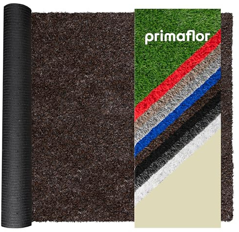 Primaflor Kunstrasen Expo B1 | 200x300 CM | Braun | 22 mm | B1 Kunstrasen für Messe und Event | wasserdurchlässig | UV-stabil | weiche Oberfläche | künstlicher Rasen als Messe-teppich-boden