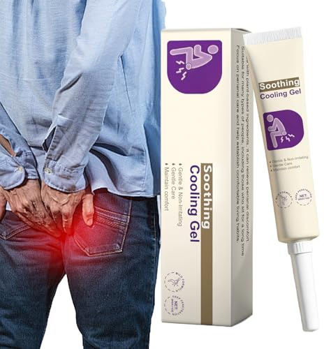Soothing Relief Gel 20g | Fast-Absorbing Comfort Ointment for Sensitive Areas | Gentle Body Cream for Burning Itching Discomfort | Ideal for Postpartum Recovery Post-Exercise Travel Daily Care