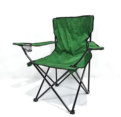 Faltbarer Campingstuhl - Leichter Outdoor-Hocker, tragbarer Klappstuhl für Camp, Strand, Garten, Picknick, Reisen, leicht zu tragen, perfekt für Abenteuer