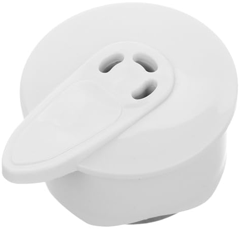 NULYLU Blanco Válvula de Escape Repuesto, para Eléctrica | Acero Inoxidable y Plástico, Diseño de Vapor y Liberación Rápida, Compatibilidad y Seguridad