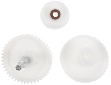 Toyvian Lot de 3 Engrenages de Rechange pour Hachoir à Viande en Plastique Pièces Détachées 44 Dents 16/78 Dents Compatibles pour Réparation et Transformation de Viande à Domicile
