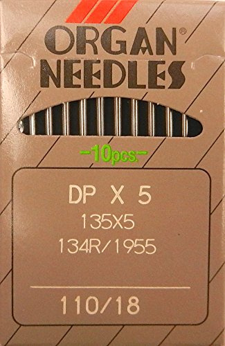 10 Organ 134 R / 1955 Rundkolben Nähmaschinen Industrie Nadeln Stärke 110/18