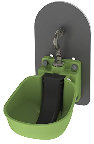 Kerbl Tränkebecken KN50 mit Adapter- Platte für Weidefassanbau