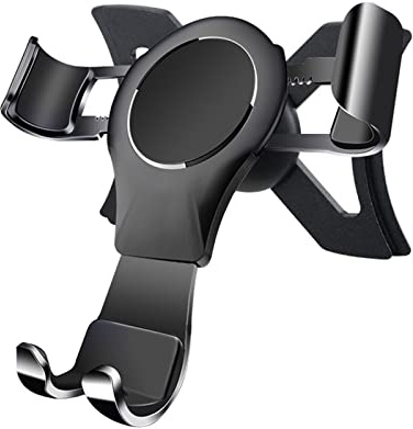 MICMXMO Soporte para teléfono móvil para Audi A3 8 V 2013 – 2019, Soporte para teléfono móvil Gravity Auto Lock Phone Holder Aluminio Aleación Soporte para Teléfono Móvil Accesorios