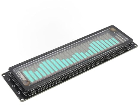 SUNGOOYUE Musikspektrum -Messgerät, VFD Sound Control Typ C Rhythmus Analysator Musikspektrum Anzeige für Telefoncomputer -CD -MP3 -DVD -Player