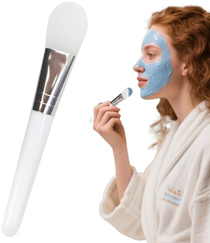 Espátula De Maquillaje, Brocha para Mascarillas Faciales, Herramienta Para Limpiar Película De Barro Crema Loción Gel Bálsamo Uso Cosmético En Mujeres Y Salones De Belleza