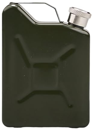 Flacon à Liqueur - Flasque À Whisky,15cl Conteneur Acier Inoxydable pour Whiskey Randonnée Voyage Sport Quotidien Aventure Pique-Nique Hommes Femmes Extérieur Séniors