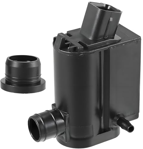 ZAMDOE 98510-1W000 Pompa lavavetri per Kia Rio [2006-2016] Sorento Borrego Soul Rio5 per Hyundai Tucson [2016-2017] Accent Pompa del motore della rondella del parabrezza con l'occhiello