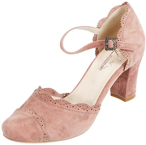 Hirschkogel Damen 3007836 Pumps, Pink Altrosa 059, 40 EU