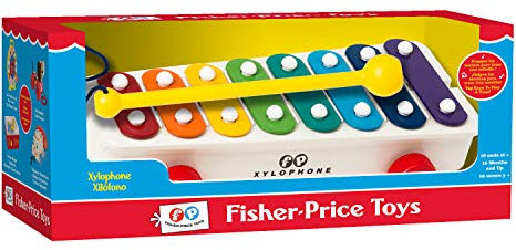 Fisher Price-Xylophone, AKFPXYL01ML, Prima Infanzia