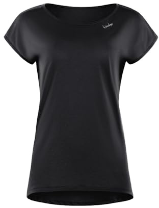 Winshape Damen Ultra leichtes Modal-Kurzarmshirt mit abgerundetem Saum MCT013