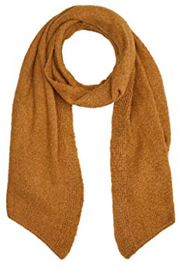 s.Oliver Damen 2105236 Winter-Schal, 84X1 braun, 1