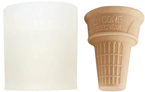 Moule En Silicone En Cornet Crème Glacée, Moule En Silicone Pour Cône Crème Glacée D'été, Pour Gâteau Mariage DIY Party Birthday Decor