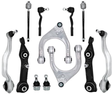 Hogen liwei Store Svenubee vorderer oberer unterer Querlenker-Spurstangen-Aufhängungssatz, kompatibel mit Benz W211 E500 E320 CLS500 2003 2004–2008 2009