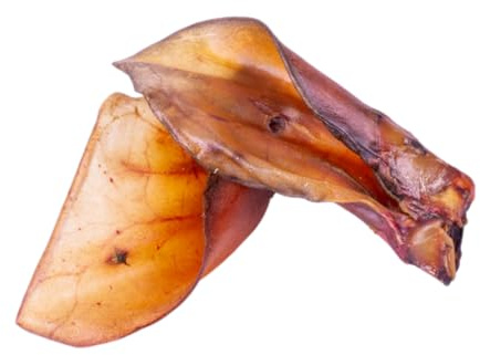 Quibropets Oreja de Ternera deshidratadas, Chuches para Perros, Recompensas Naturales Sin Cereales, Snacks para Perros, Premios Deshidratados, 5 Unidades