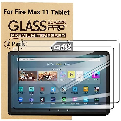 Ytuomzi Displayschutzfolie für Mæks 11 (2023 Version), Schutzfolie für 11“ Tablet gehärtete Glas, 2 Stück (Max 11)