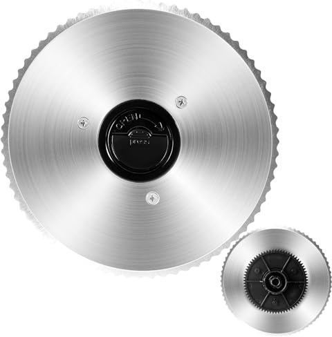 OSTBA Lama di ricambio seghettata in acciaio inox da 17 cm per affettatrice SL-517