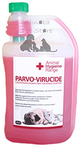 Hynar 1 litre Parvo Virucide Quarantine & boarding kennels Breeders Whelping Boxes Virus Free