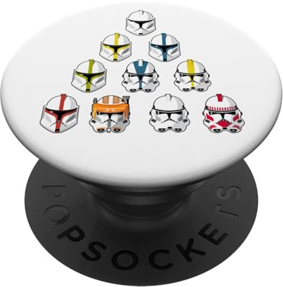 Star Wars Clone Troopers Helmet Pyramid PopSockets Adhesive PopGrip