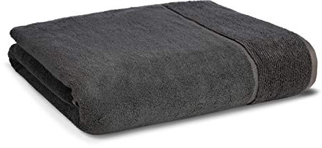 Panda® Bamboo Bath Sheet - 100 x 150 cm, Urban Grey | Luxury & Soft Organic Bamboo & Cotton | Super Absorbent & Quick Drying | Perfect for Sensitive Skin | Hypoallergenic, Antibacterial & Odour Free