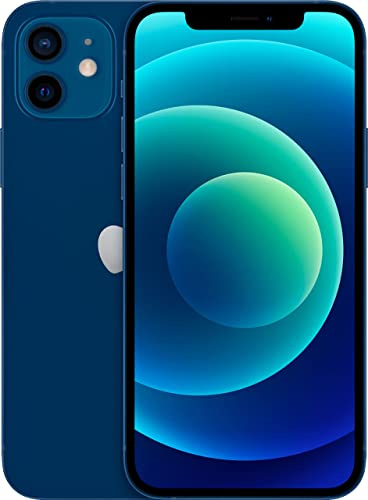Apple iPhone 12, 128GB, Blue - Unlocked (Renewed Premium)