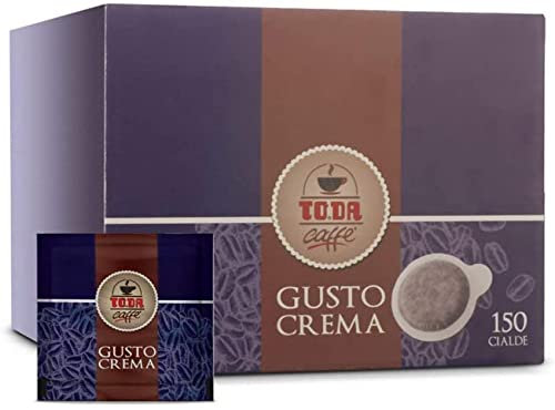 To.da caffè 150 Cialde ese 44mm miscela CREMA To.da in filtrocarta