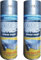 2x Metal Paint Galvanised Effect Spray Paint 400ML High Density Repair & Protect Metal Paint Outdoor Spray