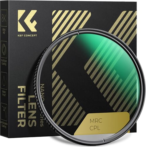 K&F Concept Filtro CPL de 46 mm serie Nano-X