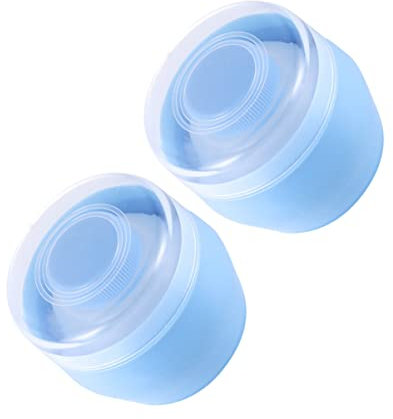 minkissy 4stücke Puderquaste Aufbewahrungsboxen Für Babypuder Leicht Zu Handhabender Puderbehälter Aus Weichem Material Für Reisen Und Zuhause Für Sanfte Hautpflege Von Junge Mädchen