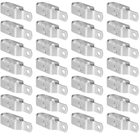 SYUTBOU 26 Stück Drahtspanner Verzinkt, 90mm Zaunspanner, Drahtseil Spanner für Drahtzäune, Spannschloss, Seilspanner für Weidezaun Knotengeflecht Maschendrahtzaun