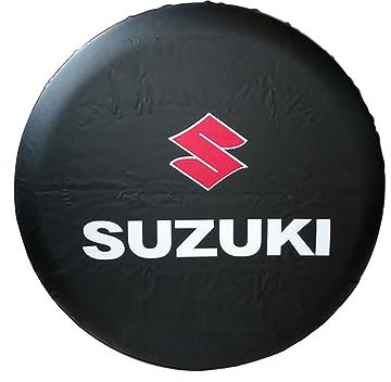 SJSHOPS Reifenschutzhülle für Suzuki Livio 2015-2018,wasserdichte Reserveradabdeckung,Langlebige Schutzhülle für Reserverad,Auto Zubehör Radabdeckung,15in