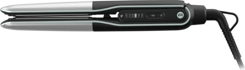 Rowenta Thermostyle 2-in-1, Piastra per Capelli in Titanio con Design Ergonomico Arrotondato, Tecnologia Ionica e Rivestimento in Ceramica per Stryling Lisci, Ricci e Mossi, SF7120