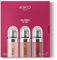 KIKO Milano Glossy Lip Set 03, Lip Kit: 3 Moisturising Lip Glosses With A Volumising 3D Effect