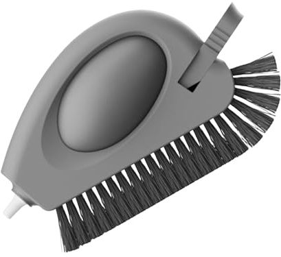 Window Track Cleaner, Window Groove Cleaning Brush With Scraper, Multi-purpose Dust Scrub Tool, Perfect For Ceiling Corners, Electrical Vents, Gaps